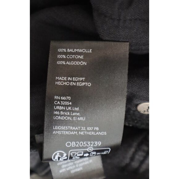 We The Free x FP OB2053239 Women's Sz 32 Black Aster Straight-Leg Jeans - Picture 6 of 14